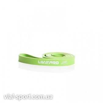 Еспандер для тренувань LivePro SUPER BAND Light зелений