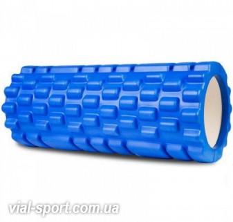 Foam Roller (масажний ролер одноколірний) Синій Way4you