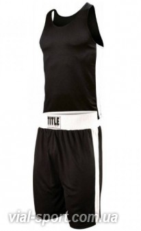 Форма боксерська TITLE Aerovent Elite Amateur Boxing Set black