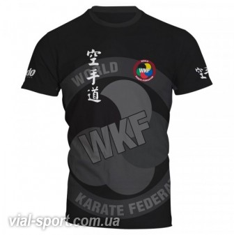 Футболка чорна WKF DAEDO_CA 1552