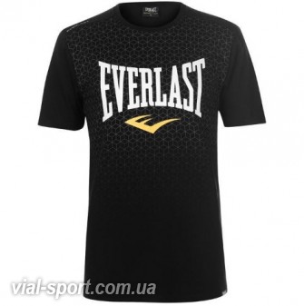 Футболка Everlast Geometric print t-shirt Mens black