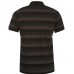 Футболка Everlast stripe polo shirt mens black