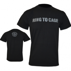 Футболка RING TO CAGE Tee - Wordmark Tee RC79WM чорний