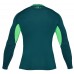 Футболка з довгим рукавом Under Armour UA HG ARMOUR LS Зелена 1257471-716