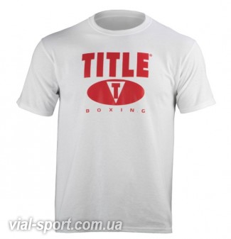 Футболка Title boxing ' 98 retro tee white