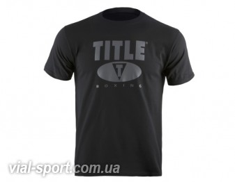 Футболка TITLE Boxing TITLE ' 98 Retro Tee чорний