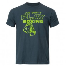 Футболка TITLE Boxing We Don’t Play Tee blue