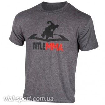 Футболка Title ММА beat down tee grey