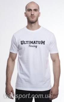 Футболка Ultimatum boxing baseline white