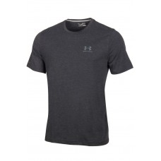 Футболка Under Armour CC Left Chest Lockup чоловіча чорна 1257616-001