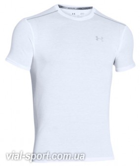 Футболка Under Armour Threadborne Streaker SS білий чоловік 1271823-100