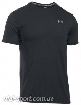 Футболка Under Armour Threadborne Streaker SS чорний чоловік 1271823-001