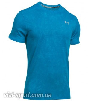 Футболка Under Armour Threadborne Streaker SS синій чоловік 1271823-787