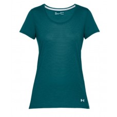 Футболка Under Armour Threadborne Streaker SS зелений жін 1271517-716