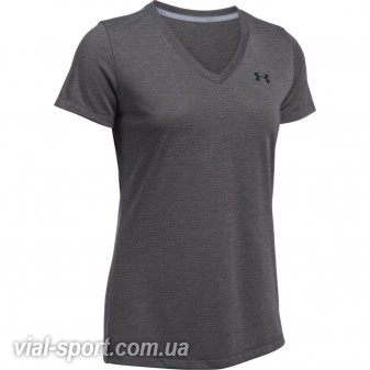 Футболка Under Armour Threadborne Train SSV Twist 1290179-090 сіра