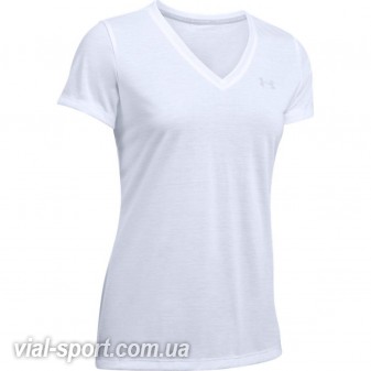 Футболка Under Armour Threadborne Train SSV Twist 1290179-100 Біла