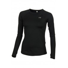 Футболка Under Armour UA ColdGear Armour Crew 1281244-001 чорний