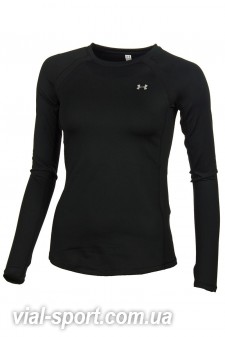 Футболка Under Armour UA ColdGear Armour Crew 1281244-001 чорний