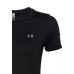 Футболка Under Armour UA HG Armour SS чорна жіноча 1285637-001