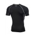 Футболка Under Armour UA HG ARMOUR SS чоловіча чорна 1257468-001