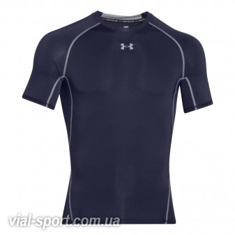 Футболка Under Armour UA HG ARMOUR SS чоловіча синя 1257468-410