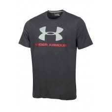 Футболка Under Armour Sportstyle Logo чоловіча чорна 1257615-001