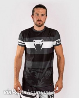 Футболка Venum Bandit Dry Tech T-shirt Black Grey