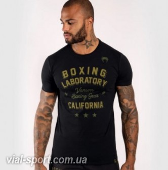 Футболка Venum Boxing Lab Black Green