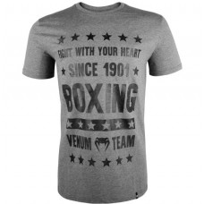 Футболка Venum Boxing Origins T-shirt Grey