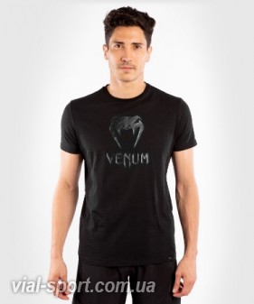 Футболка Venum Classic T-Shirt Black Black