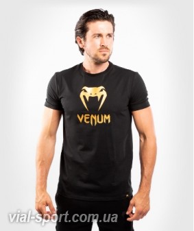 Футболка Venum Classic T-Shirt Black Gold