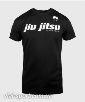 Футболка Venum JiuJitsu VT T-shirt Black White