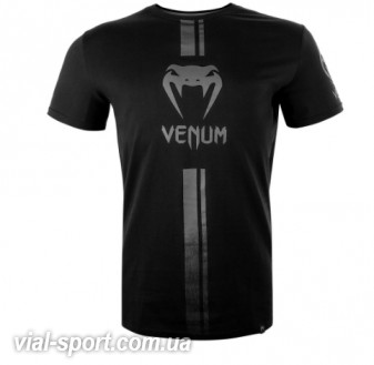 Футболка Venum Logos T shirt Black Black