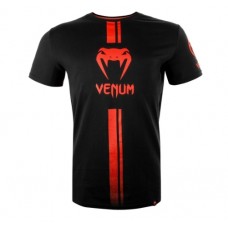 Футболка Venum Logos T shirt Black Red