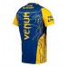 Футболка Venum Loma Fight Dry Tech T-shirt Blue Yellow