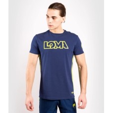 Футболка Venum Origins T-shirt Loma Edition Blue Yellow