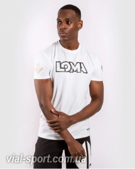 Футболка Venum Origins T-shirt Loma Edition White Black