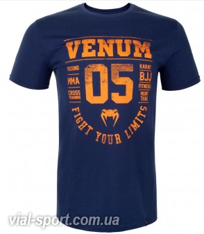 Футболка Venum Origins T-Shirt Navy