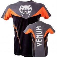 Футболка Venum "Shockwave 3" T-Shirt, Black Orange