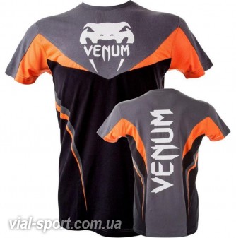 Футболка Venum "Shockwave 3" T-Shirt, Black Orange