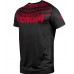 Футболка Venum Signature Dry Tech T-shirt Black Red