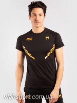 Футболка Venum UFC Fight night replica black gold