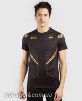 Футболка Venum UFC Fightnight pro line dry tech black gold