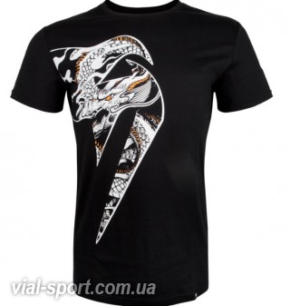 Футболка Venum Venum Giant x Dragon T-shirt Black White