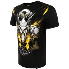 Футболка Venum Viking 2.0 T Shirt Black Yellow