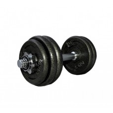 Гантель набірна залізна 15 кг DUMBELL SET LS2311-15