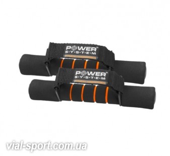 Гантелі для фітнесу та аеробіки в неопрені Power System Fitness Dumbells 0.5 kg PS-4009 ( 2шт )