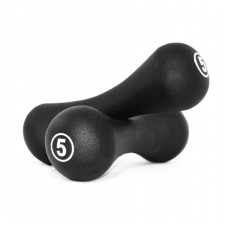 Гантелі неопренові круглі 5 кг Neoprene dumbbell LS2002-B5