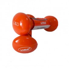 Гантелі пара LiveUp VINYL DUMBBELL EGG HEAD-2 * 1kg LS2001-1