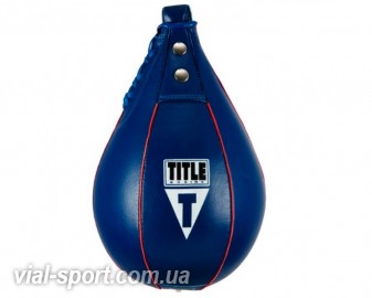 Груша пневматична TITLE Leather Super Fast Speed Bag